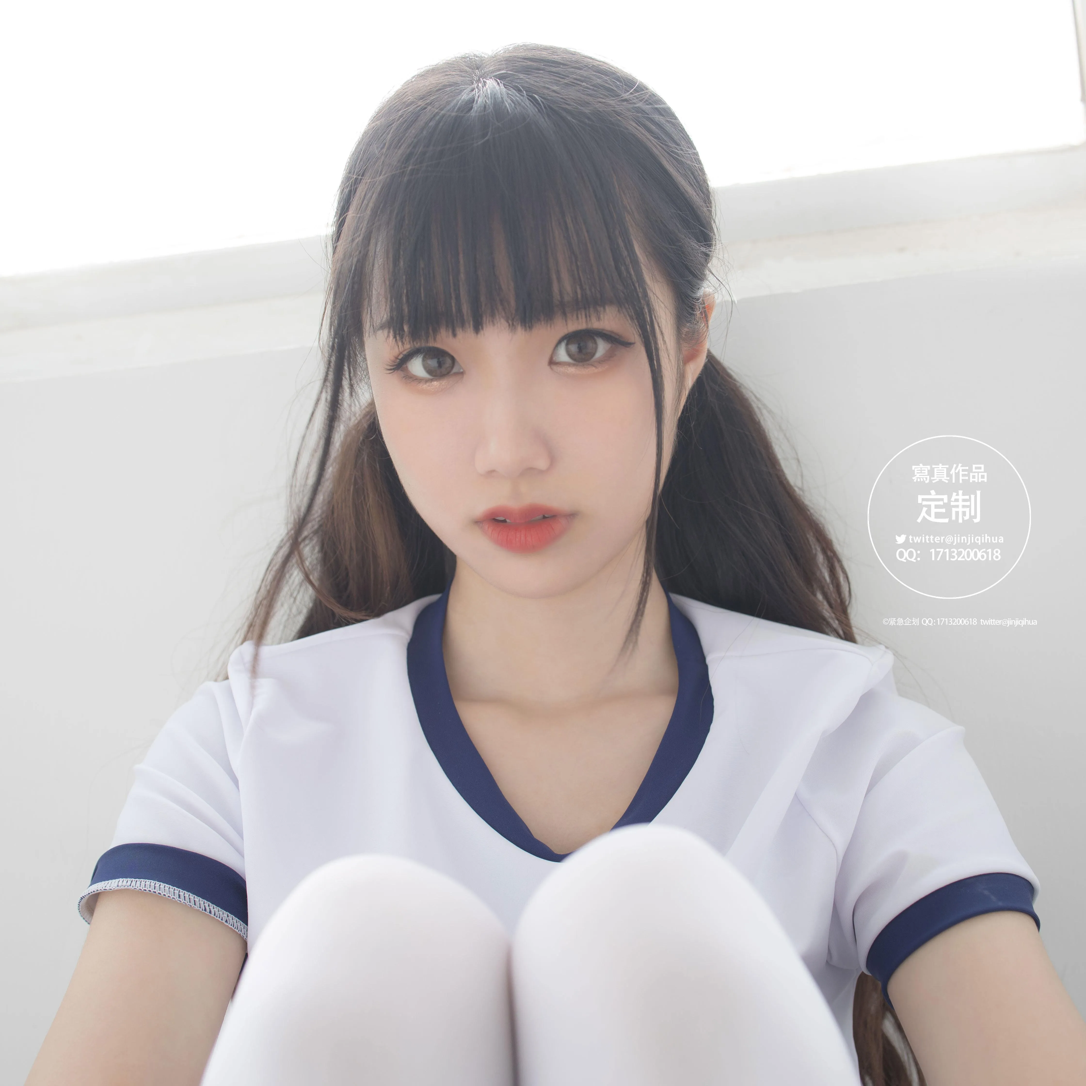 紧急企划 – NO.04 一只喵喵梓 白丝体操服 [70P]插图5